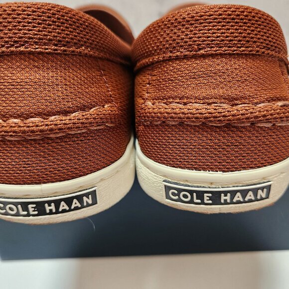 Cole Haan Nantucket Knit Loafer 8.5M British Tan With Box C28562 - Picture 13 of 16